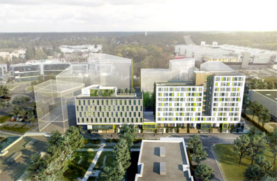 Evry/Corbeil-Essonnes : Une vue anticipée du nouveau quartier édifié au sein de Genopole.