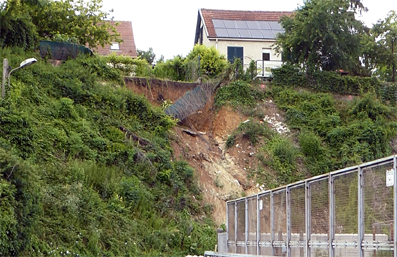 Corbeil-Essonnes : Les glissements de terrain se succèdent au grand désarroi des riverains.