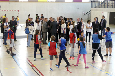 Courcouronnes : Le gymnase Colette Besson a connu une animation inhabituelle.