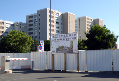 Corbeil-Essonnes : Une vue du site où verra le jour la nouvelle agence postale. Corbeil-Essonnes : Une vue du site où verra le jour la nouvelle agence postale.