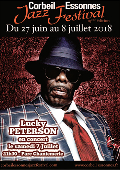 Corbeil-Essonnes : Lucky Peterson, l'invité vedette du festival de jazz 2018.
