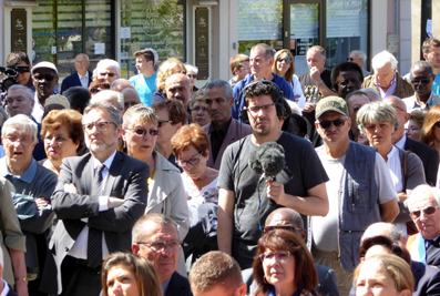 Corbeil-Essonnes : Quelques 350 personnes ont assisté à la cérémonie républicaine.